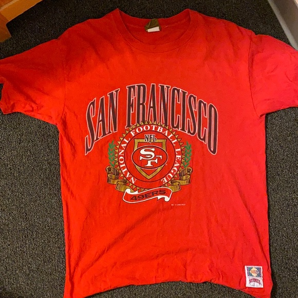 VINTAGE SAN FRANCISCO 49ers T SHIRT - Picture 1 of 4